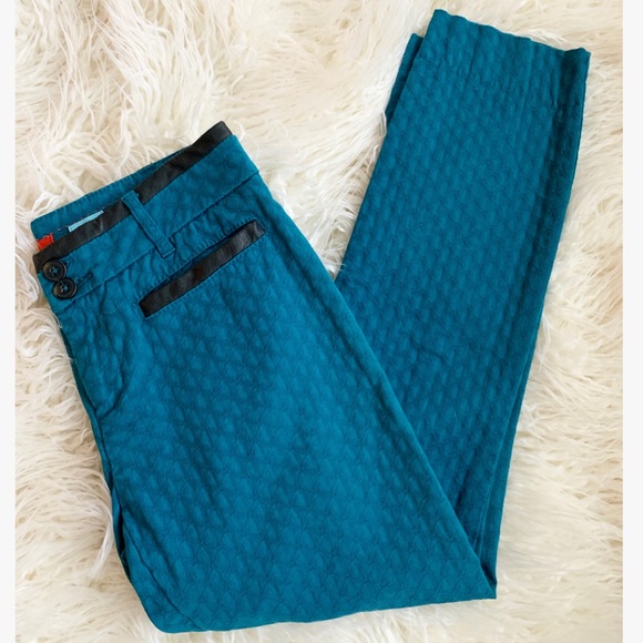 • Anthropologie Charlie Textured Ankle Trousers • - Picture 8 of 8